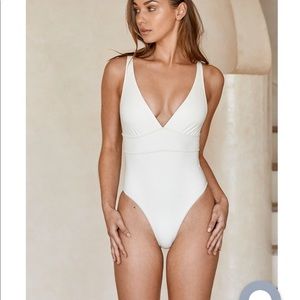 NWT Monday Swimwear Portofino One Piece